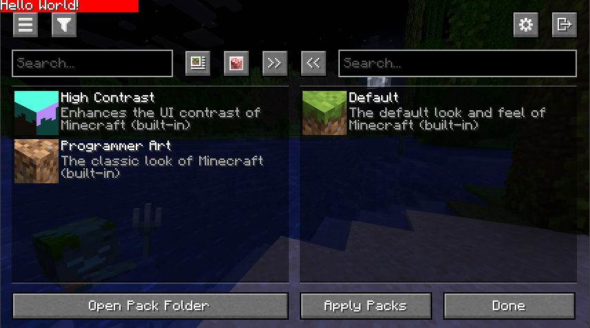 Example UI Modification Usage